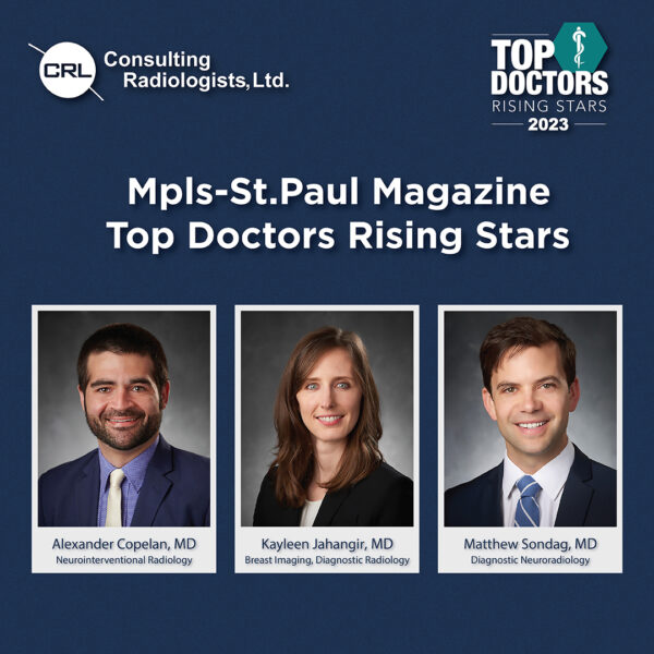 2023 Top Doctors Rising Stars Recognizes CRL Radiologists Consulting