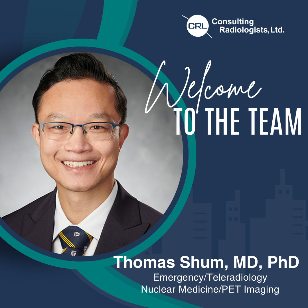 Dr. Thomas Shum a welcome addition to CRL