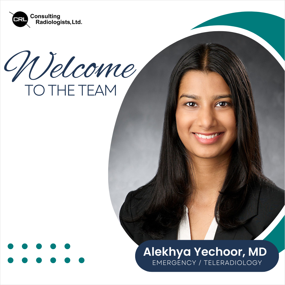 Welcome Abdominal Imaging Specialist Dr. Alekhya Yechoor